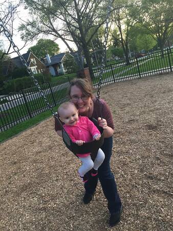 Swinging With Mommy May 2016