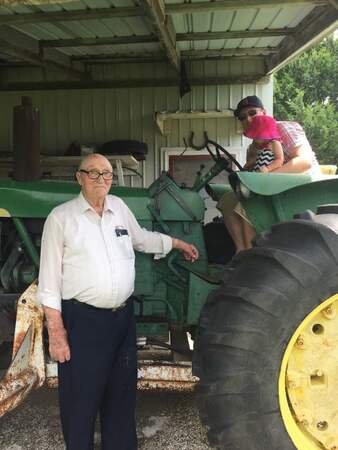 Grandpa's Tractor July 2016