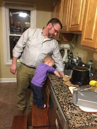 Dishes With Daddy Dec 2016
